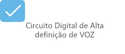 circuito digital de alta definicao de voz